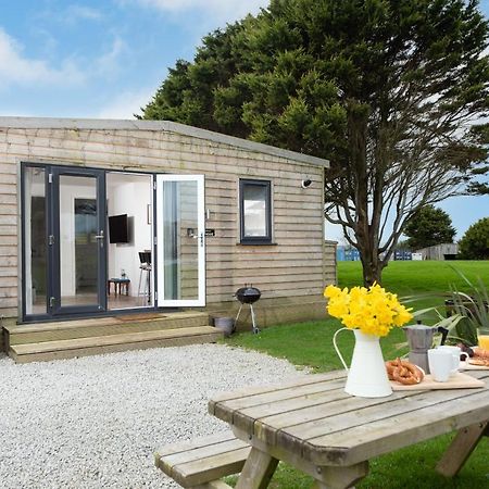 Bushwood-Beautifully Fitted Wooden Lodge Helston Cornwall Exterior foto